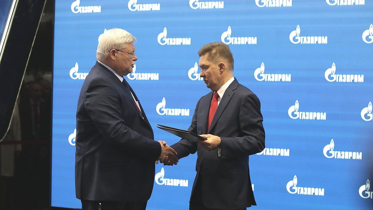Томский губернатор и глава «Газпрома» продлили соглашение о научно-техническом сотрудничестве