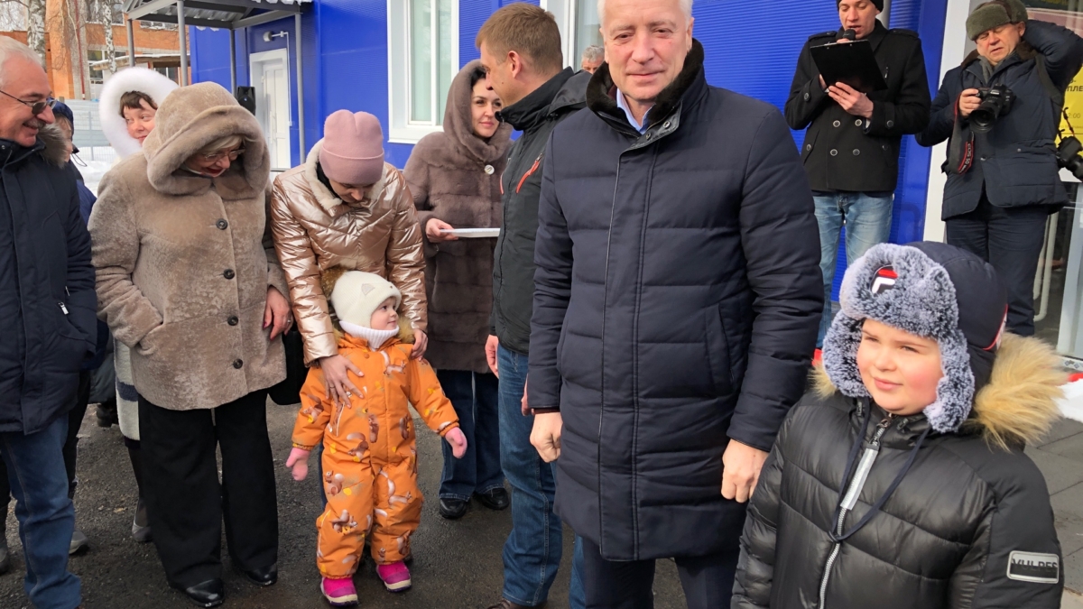 Новый спорткомплекс открылся в селе Молчаново Томской области