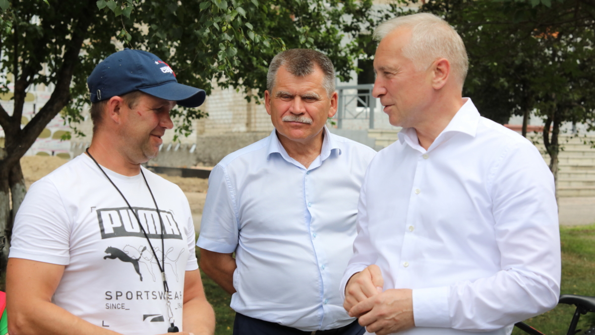 В Асине Томской области идут школьный капремонт и строительство детской поликлиники