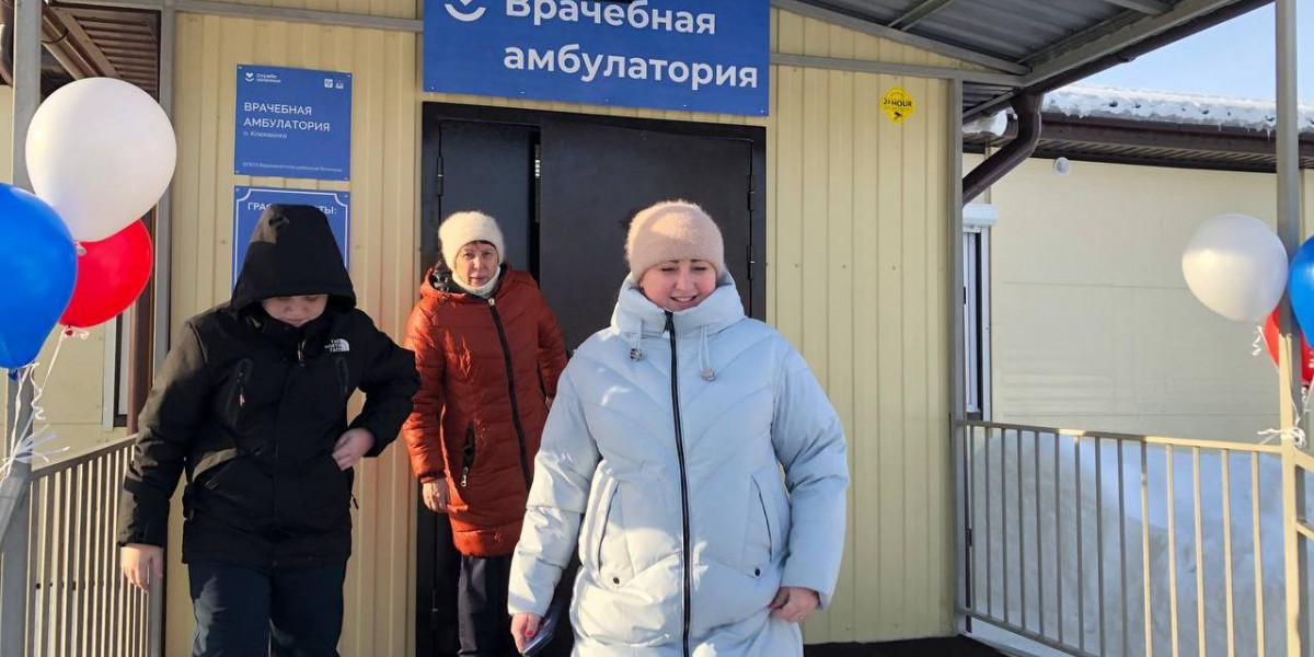 Губернатор Владимир Мазур открыл новую амбулаторию в Клюквинке tomsk.gov.ru