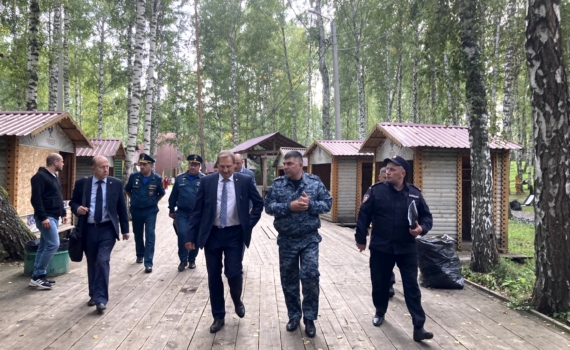 Парк «Околица» под Томском проверили на антитеррористическую защищенность перед «Праздником топора»