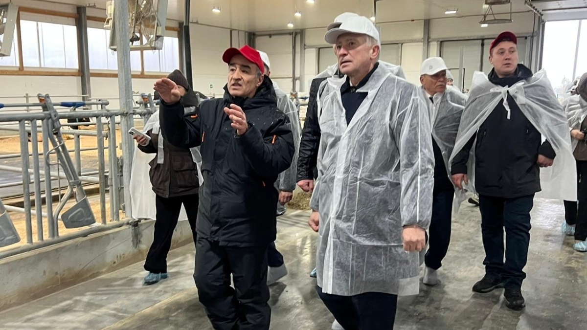 Губернатор Владимир Мазур дал старт работе животноводческого комплекса в Асиновском районе tomsk.gov.ru