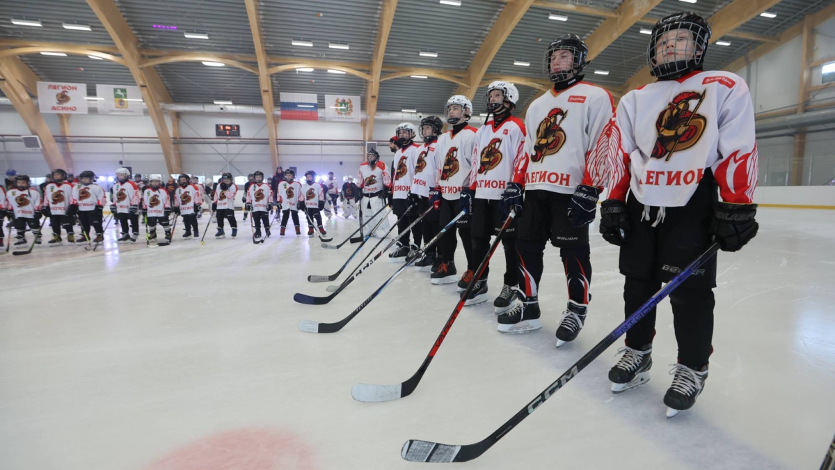 Томский губернатор открыл круглогодичный ледовый корт в Асине tomsk.gov.ru