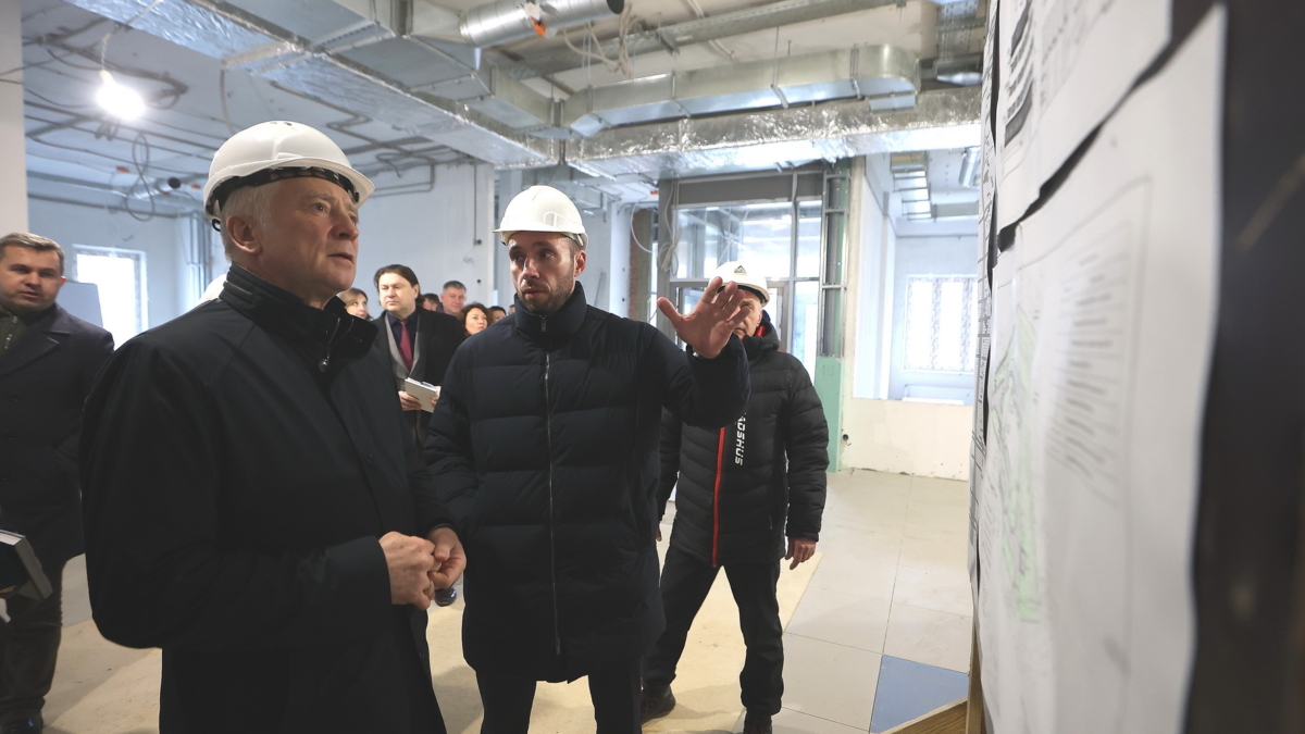 Томский губернатор проверил ход строительства поликлиники в Зелёных Горках пресс-служба администрации Томской области
