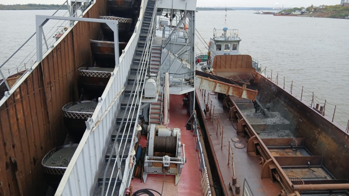 Под Томском завершается расчистка русла Томи в районе Боярских островов tomsk.gov.ru